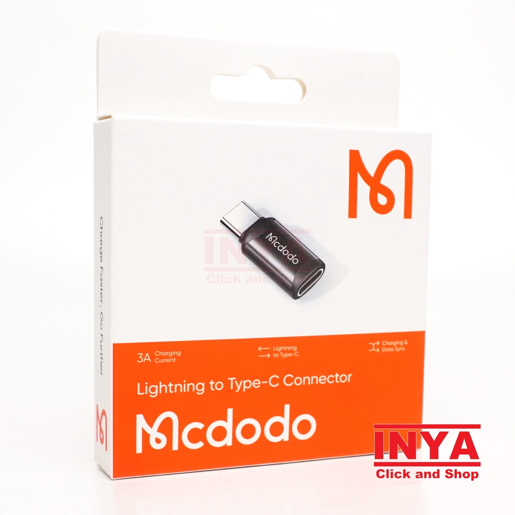 MCDODO OT-7700 OTG ADAPTER LIGHTNING TO TYPE C Connector - Konverter