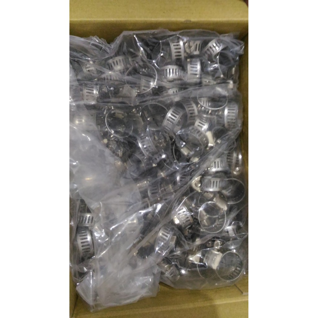 TEKIRO - KLEM SELANG CLAMP HOSE 1 DUS ISI 200 PCS