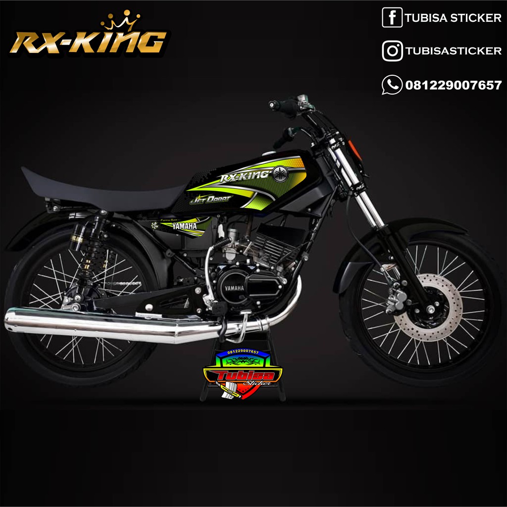 Jual Sticker Striping Variasi Rx King Striping Motor Rx King TBS 005 Indonesia Shopee Indonesia