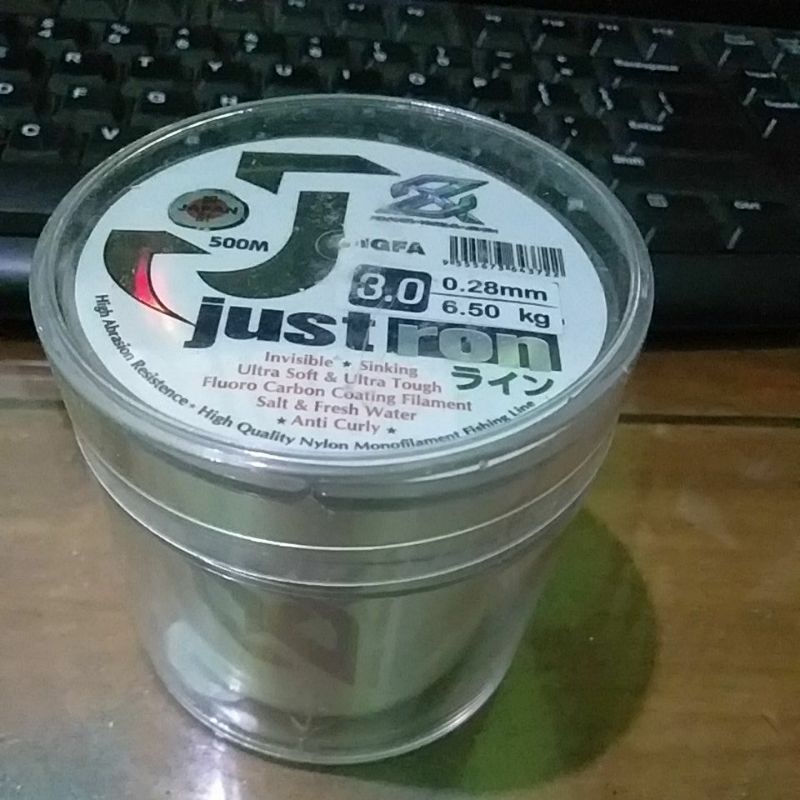 senar axz justron 028mm 500m