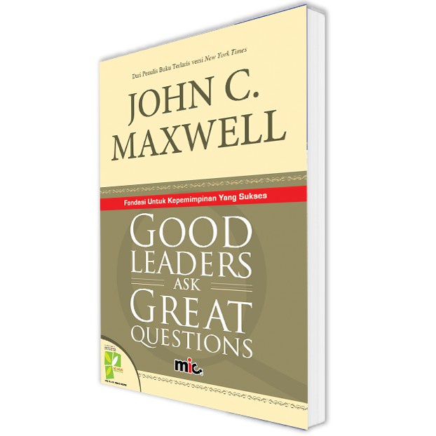 Buku Good Leader Ask Great Question