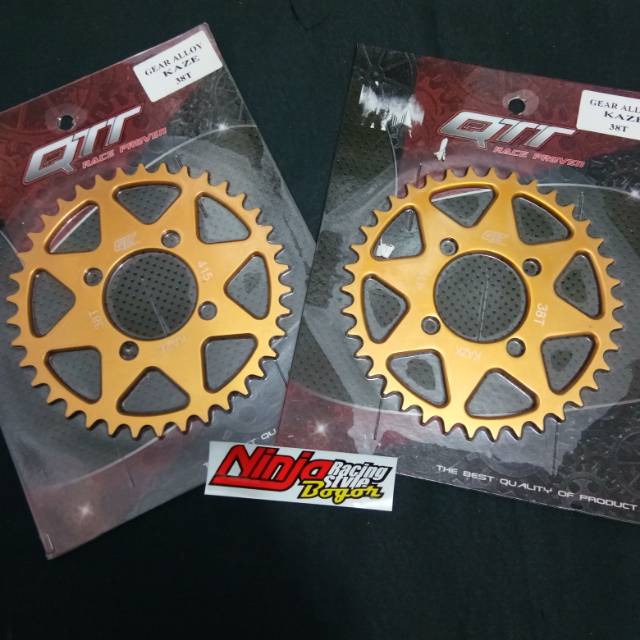Gear Almunium QTT Tromol Kaze/dash/ninja r/rr