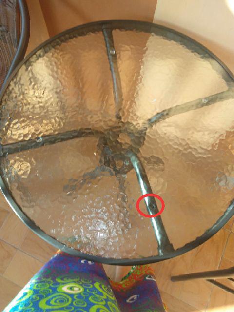 Furniture Meja Kursi Teras Set Isi 3 Pcs