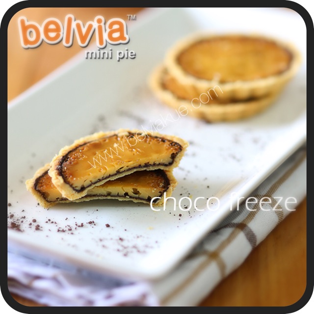 

Belvia Mini Pie Paket Choco Frezee (Coklat)24