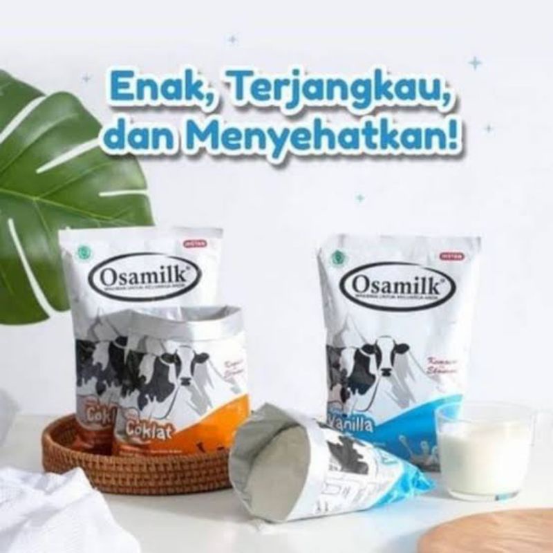 

Osamilk Susu Sapi Bubuk Penambah Berat Badan Sehat Higienis Halal 500gr