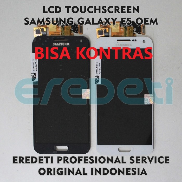 LCD TOUCHSCREEN SAMSUNG GALAXY E5 E500 KONTRAS NYALA OEM