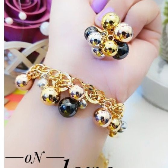 Xuping gelang dan cincin wanita dbn32