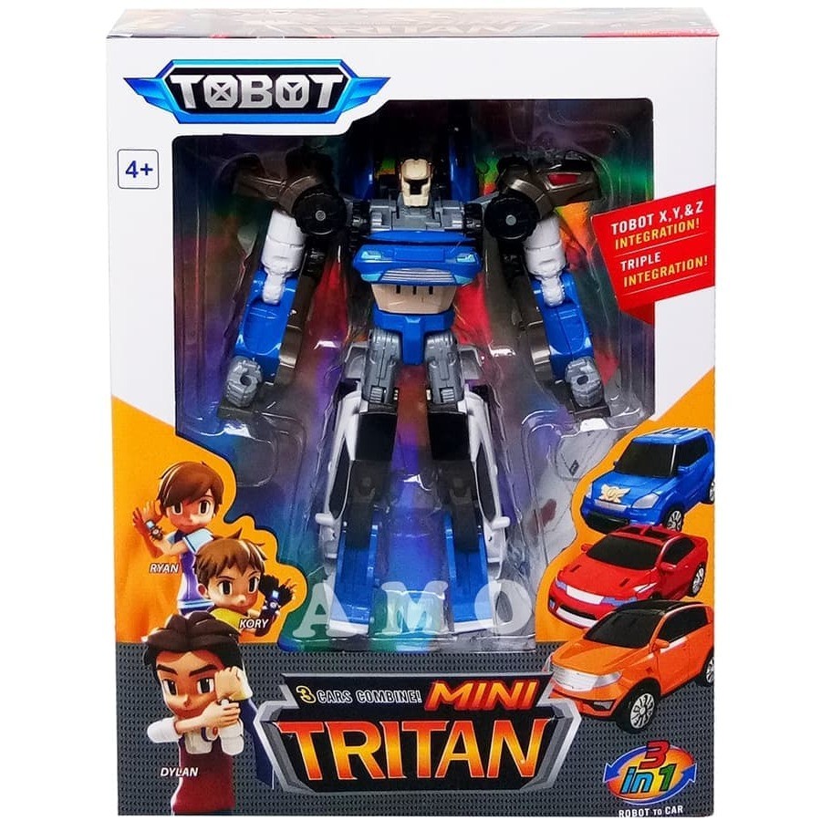 Hot Sale TOBOT MINI TRITAN XYZ 3 MOBIL GABUNG - TOBOT TRITAN