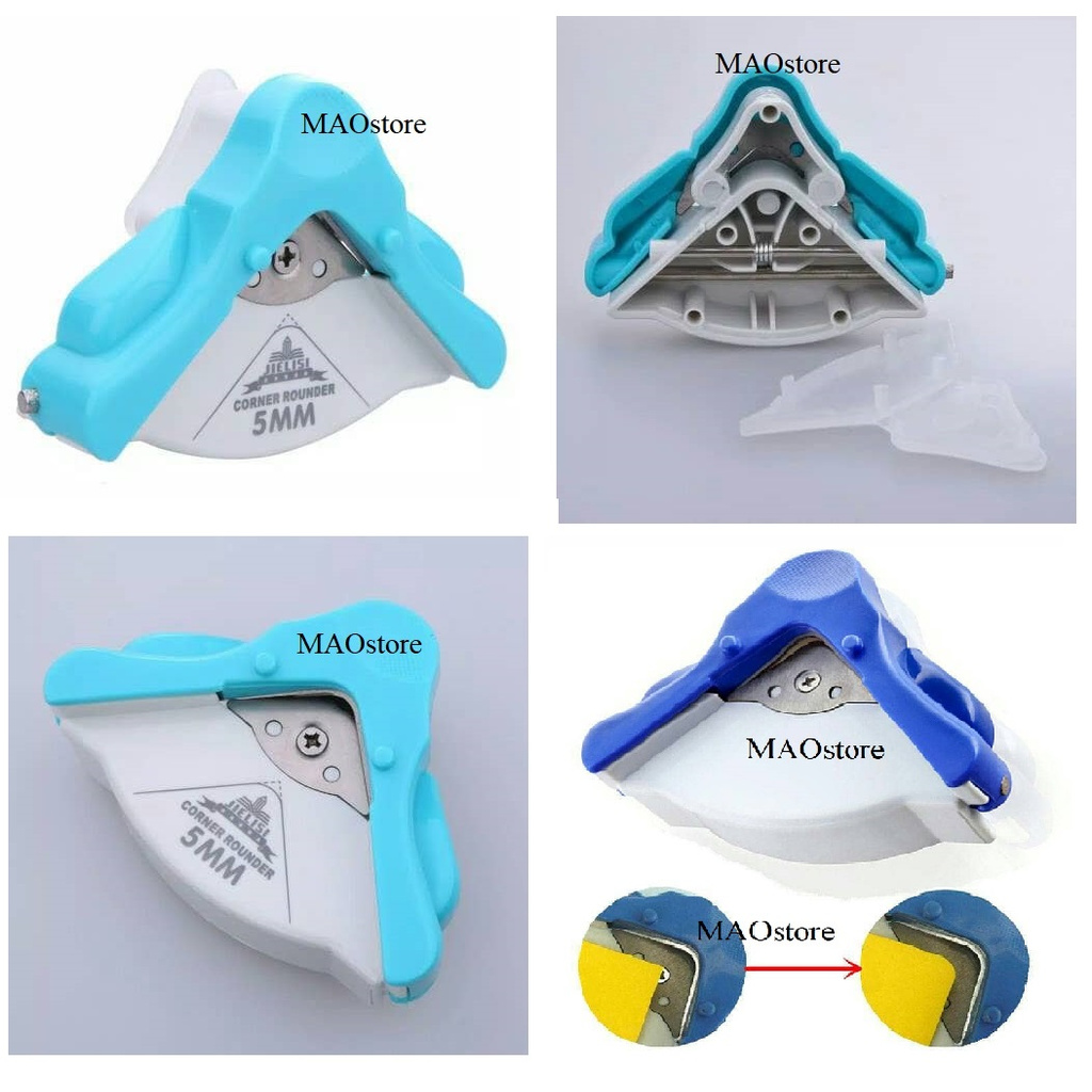

MAOSTORE PEMOTONG KERTAS FOTO CRAFT DIY CORNER ROUND SUDUT BULAT 5MM
