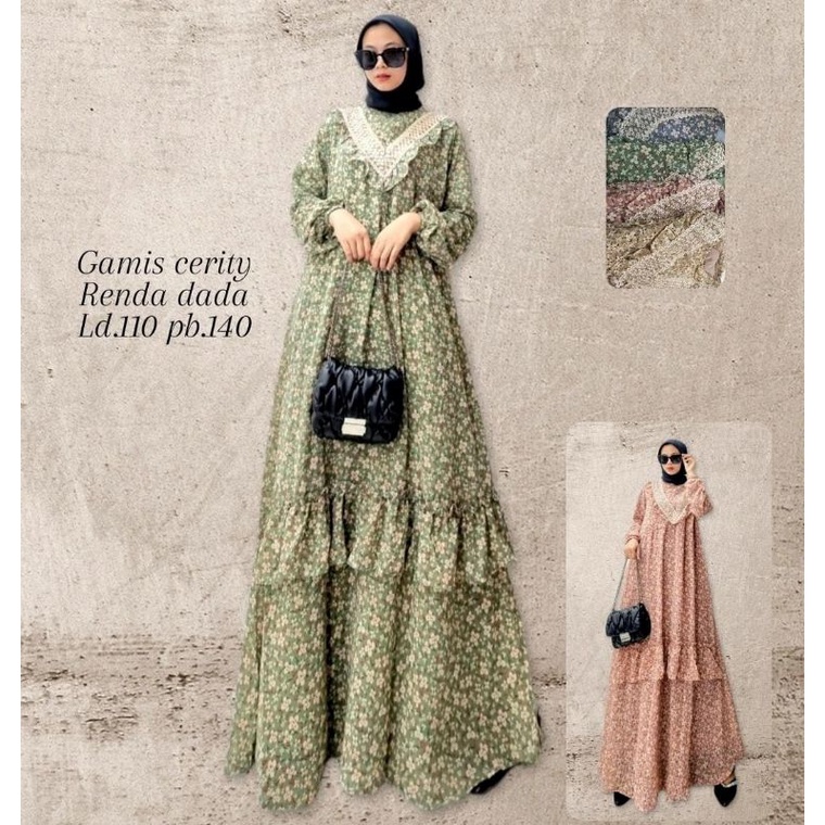 GAMIS CERUTI RENDA DADA