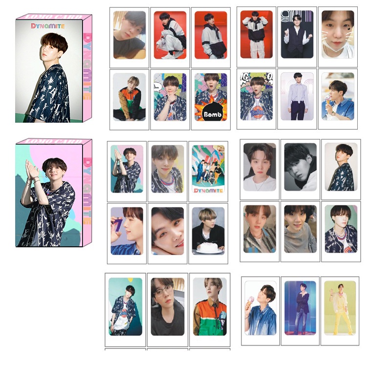 30pcs Kartu Lomo Foto KPOP BTS Album Dynamite