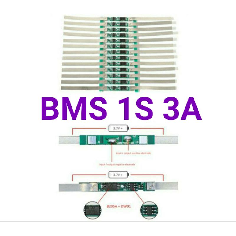 BMS 1S 3A 3.7V