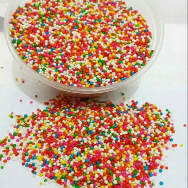 

Sprinkle warna warni rainbow 25gr