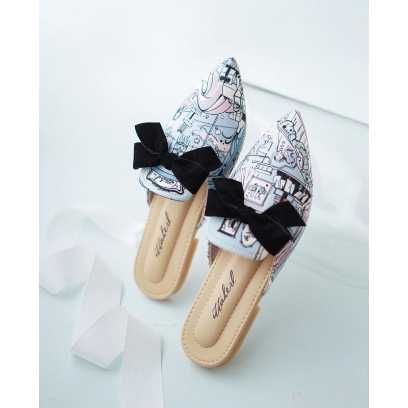 ittaherl Joy NEW size 36 mules mint love letter