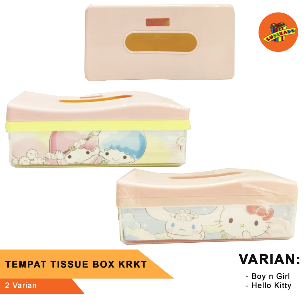 TEMPAT TISSUE BOX KRKT - Tempat Tissue