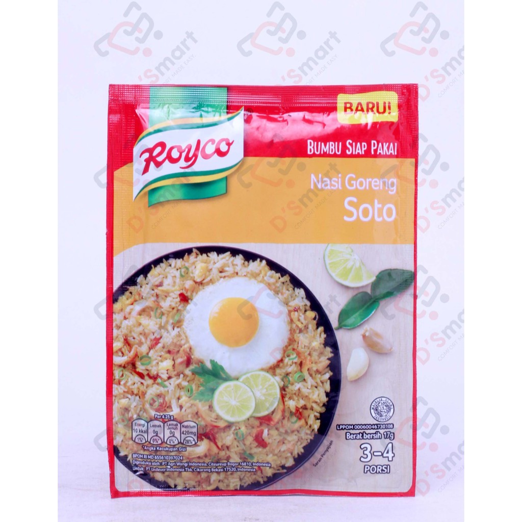 

Royco Nasi Goreng Soto 17gr