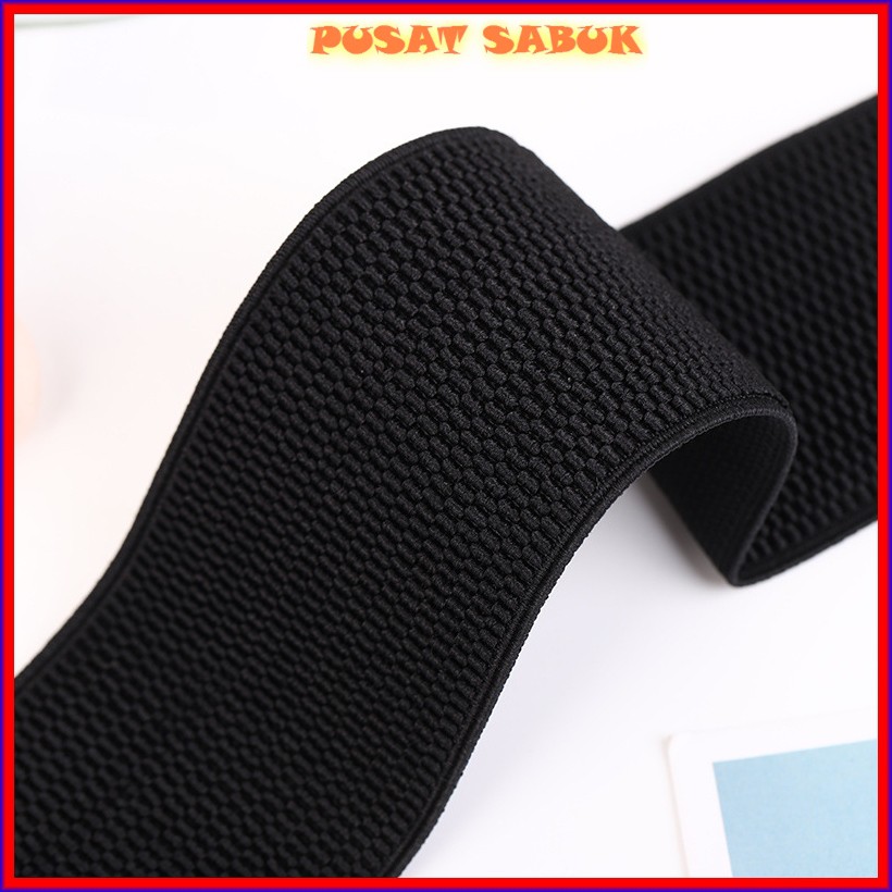 Gesper Sabuk Fashion Wanita Obi Karet Women Belt Ikat Pinggang Cewek Korea Elastis Oby Besar Jumbo