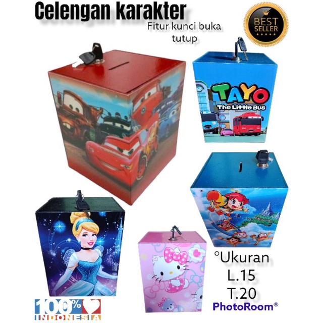 Celengan karakter Celengan kunci CELENGAN TARGET CELENGAN VIRAL