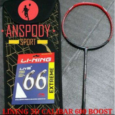 RAKET BADMINTON LINING 3D CALIBAR 600B BOOST