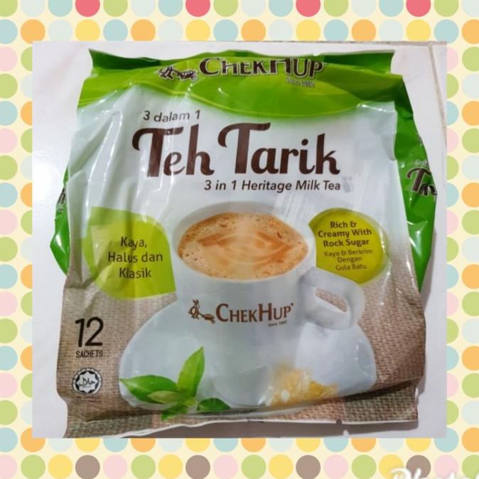 

[ COD ] Teh tarik chek hup malaysia 12 sachet BERMUTU Kode 402