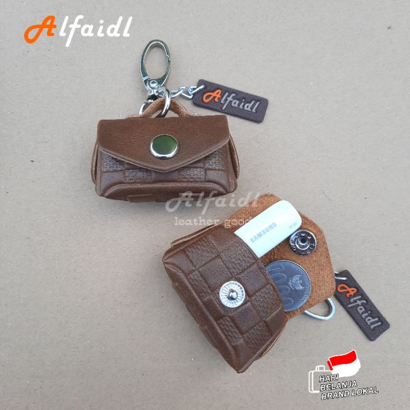 Dompet STNK Gantungan Kunci Mobil/ Motor Pengaman Kunci Mobil/ Motor Dompet Kunci Mobil/ Motor Original Alfaidl