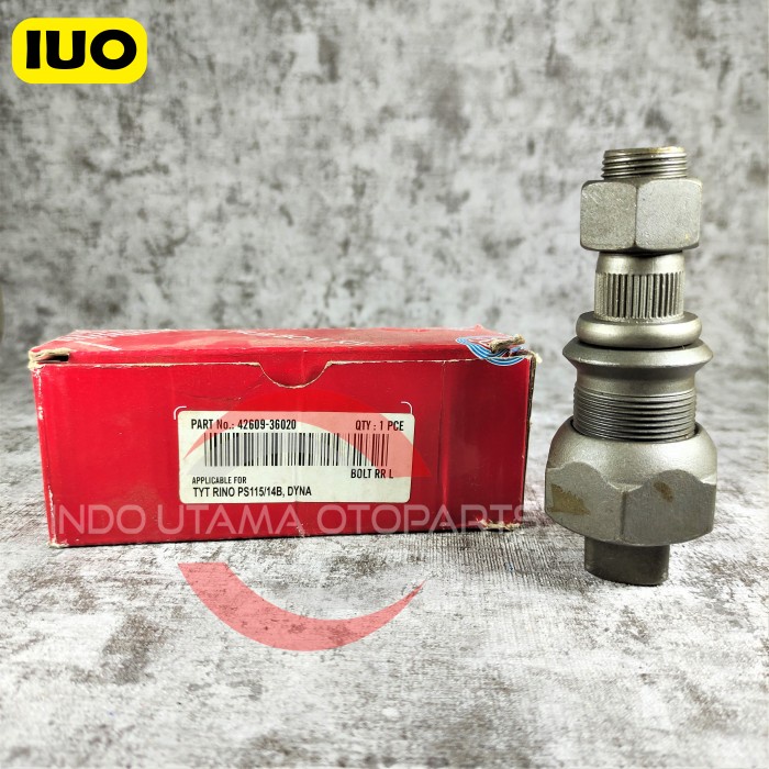 BOLT RR L Toyota Rino PS115/14B, Dyna - 42609-36020 Indoparts