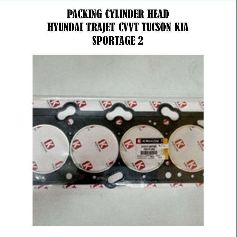 packing cylinder head hyundai trajet cvvt tucson sportage 2 paking head hyundai trajet cvvt tucson k