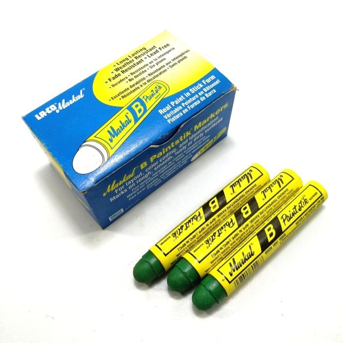 

Paintstik Markers Penanda Logam,Pipa,Kaca/Solid Paint Markal B/Hijau