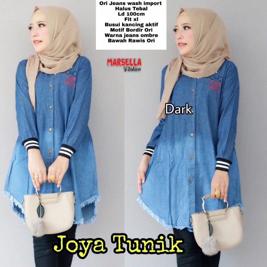 Joya Tunik By Marsella| Suplier Hijab Solo| Grosir