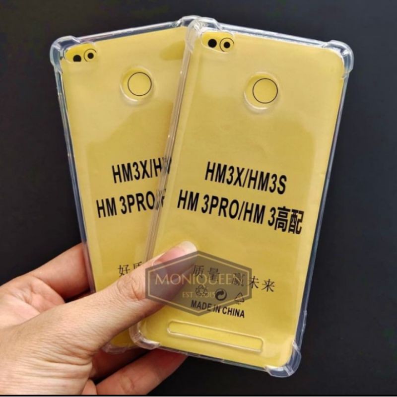 ANTI CRACK CASE CASING PUTIH BENING XIAOMI REDMI 3X 3S 3 PRO ANTICRACK SOFTCASE