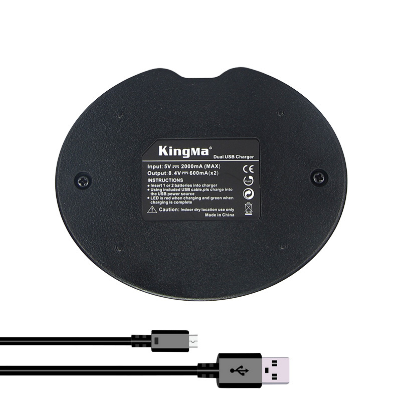 Kingma Charger Baterai 2 Slot Canon 1100D 1200D - LP-E10