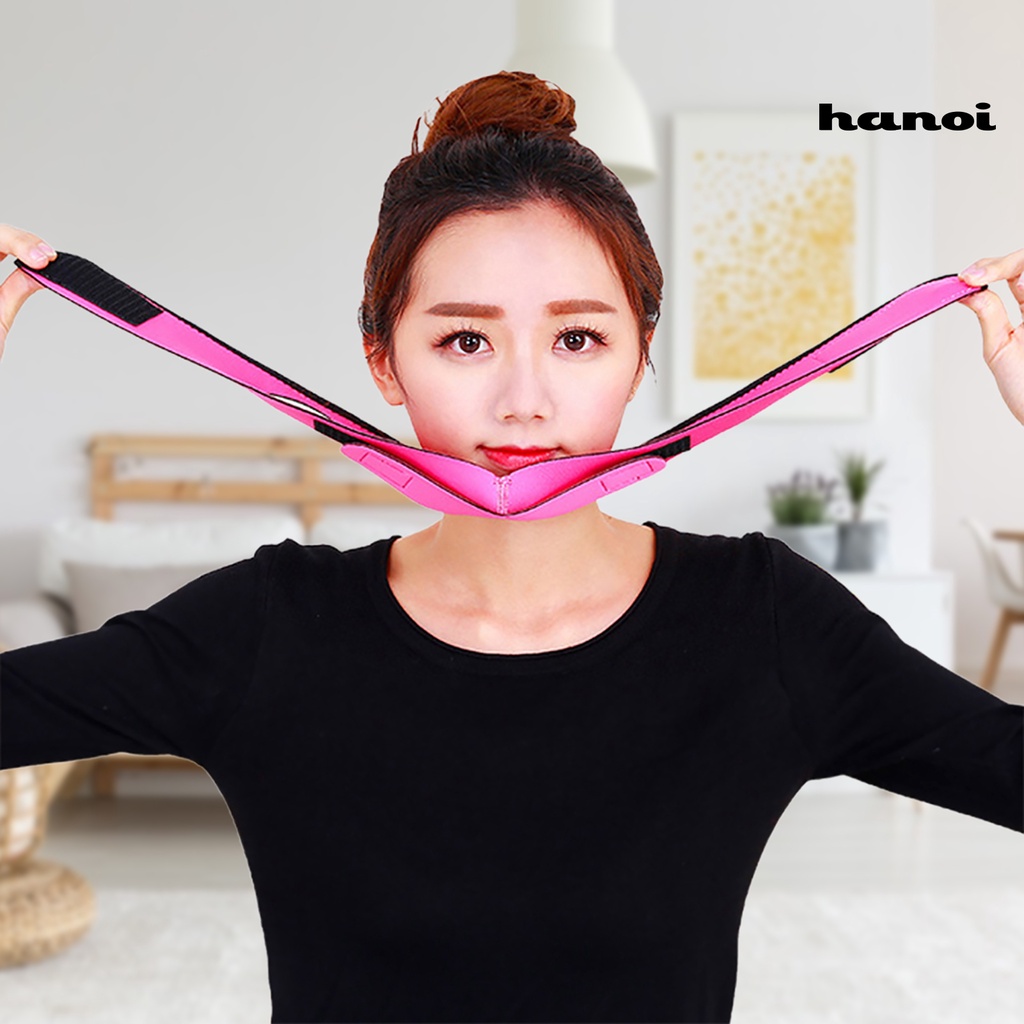 HQTM_Facial Slimming Belt V Face Shaping Beauty Tool Women Anti Wrinkle Face Slim V-Line Lift Up Belt for Gift