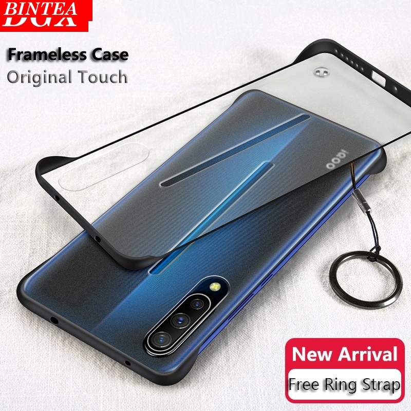 Soft Case TPU Matte Transparan Tanpa Frame untuk vivo y12