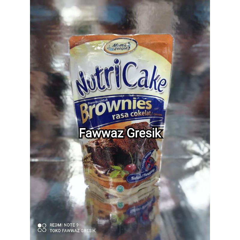 NUTRICAKE BROWNIES COKLAT KUKUS PANGGANG 230GR Nutrijel Coklat