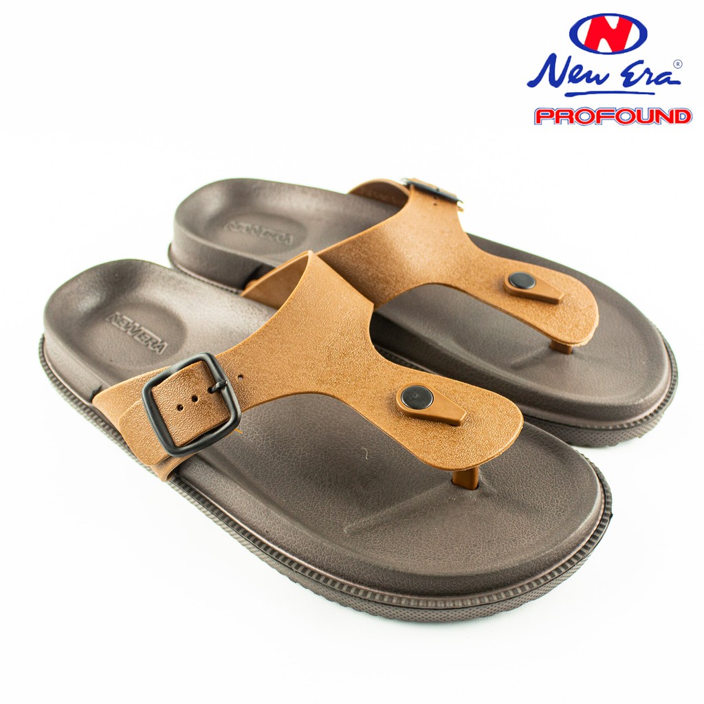 Sandal japit karet pria New era 1137