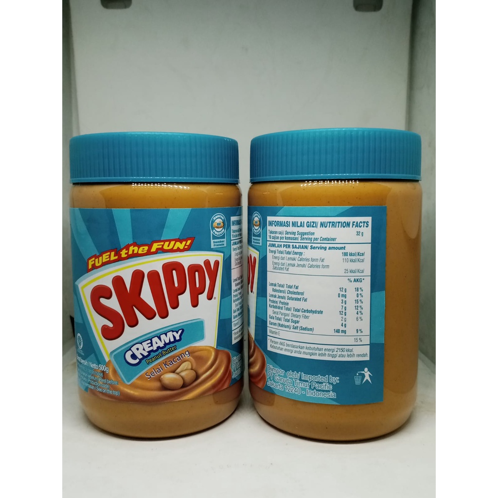 

Skippy Creamy Peanut Butter 500 gr - Halus