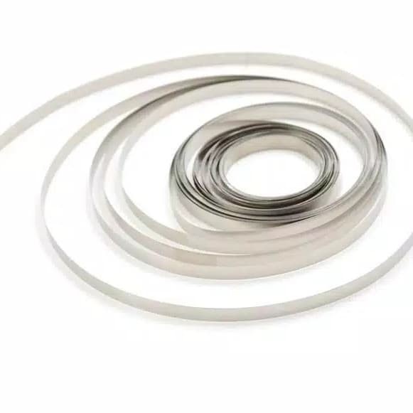 Plat Nikel Baterai Powerbank Nickel Plat 7x0,12 mm 1meter
