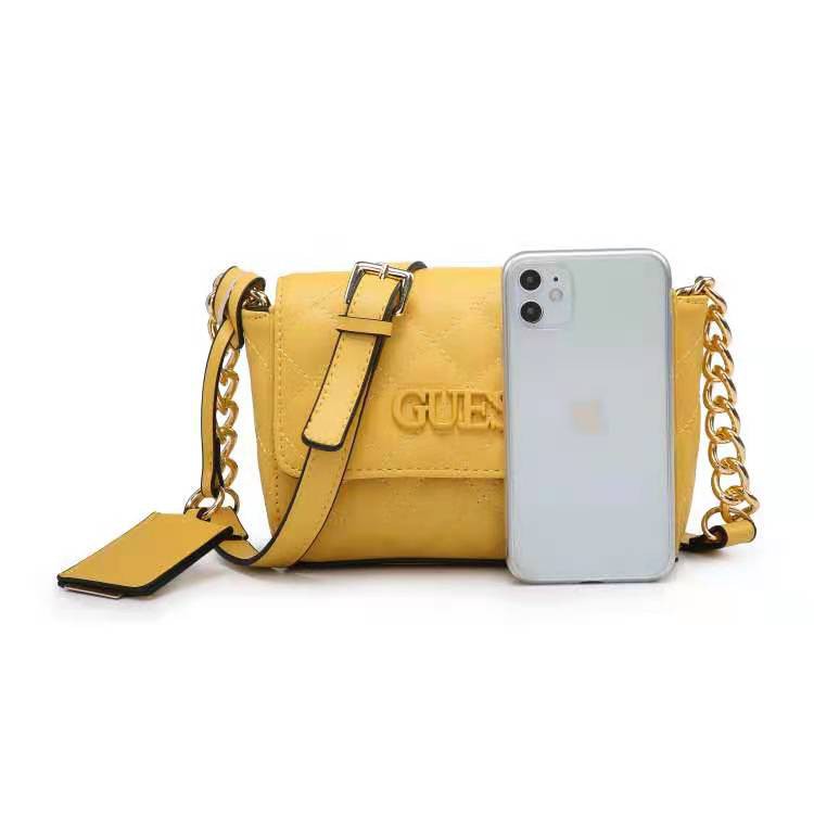 TAS SELEMPANG SHOULDER BAG GUESSS GS ELLIANA QUILTED LOOK MINI CROSSBODY FASHION WANITA IMPORT PREMIUM #3015
