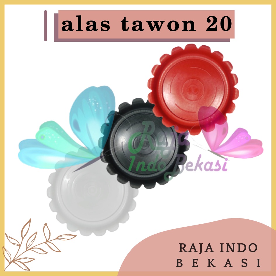 Tatakan Pot Alas Tawon 20 Putih Merah Hitam Garden Of Love Alas Kembang 20 21 24 Pot Tawon 20 21 14