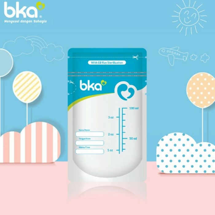 BKA Kantong ASI 100ml / 120ml / 200ml Breastmilk Bag Plastik ASI