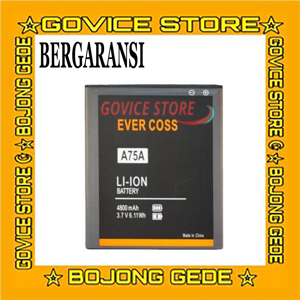 BATRAI EVERCOSS BATRE EVERCOSS BATERAI EVERCOSS A75A/A75G/A75/WINNER Y ULTRA ORI 99%