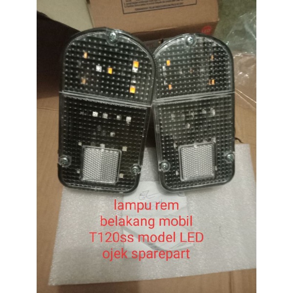lampu rem belakang mobil T120ss model LED