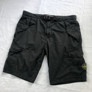 stone island black cargo pants