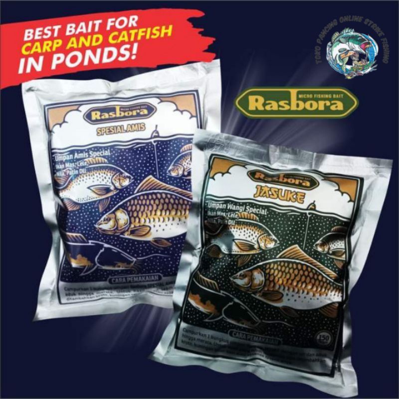 UMPAN RASBORA JASUKE DAN SPESIAL AMIS 150 Gram