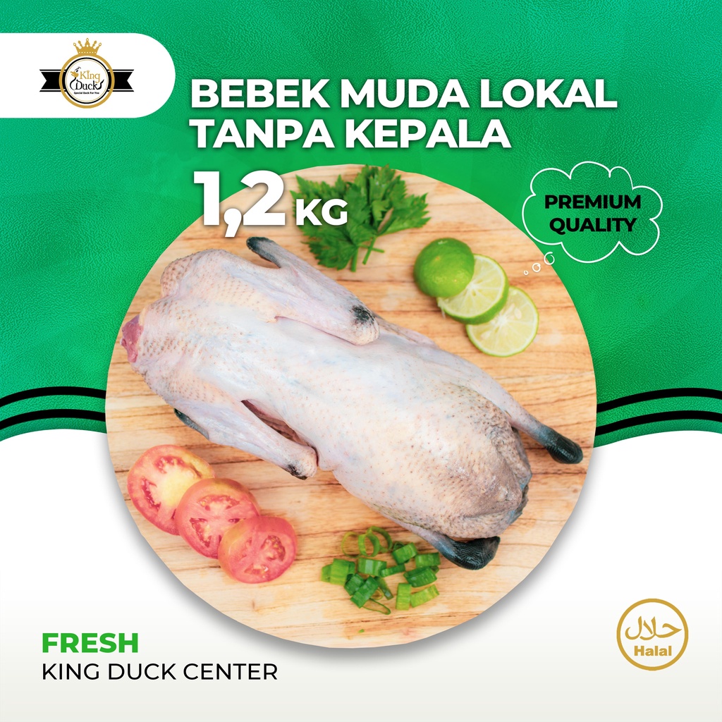 

BEBEK LOKAL MUDA / DAGING BEBEK 1,2 KG TK