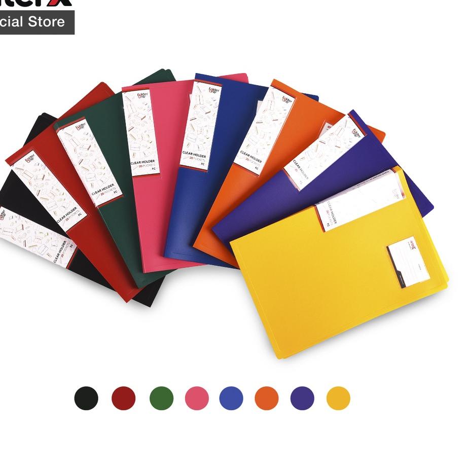 

Hanya disini--Folder One Clear Holder 20 Pocket (Display Album)