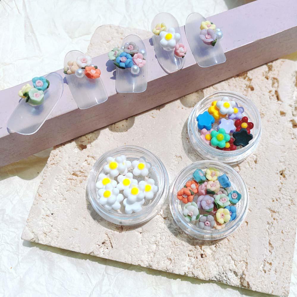 AUGUSTINA Dekorasi Nail Art Agustina Timbul Halus DIY Manicure Aksesoris