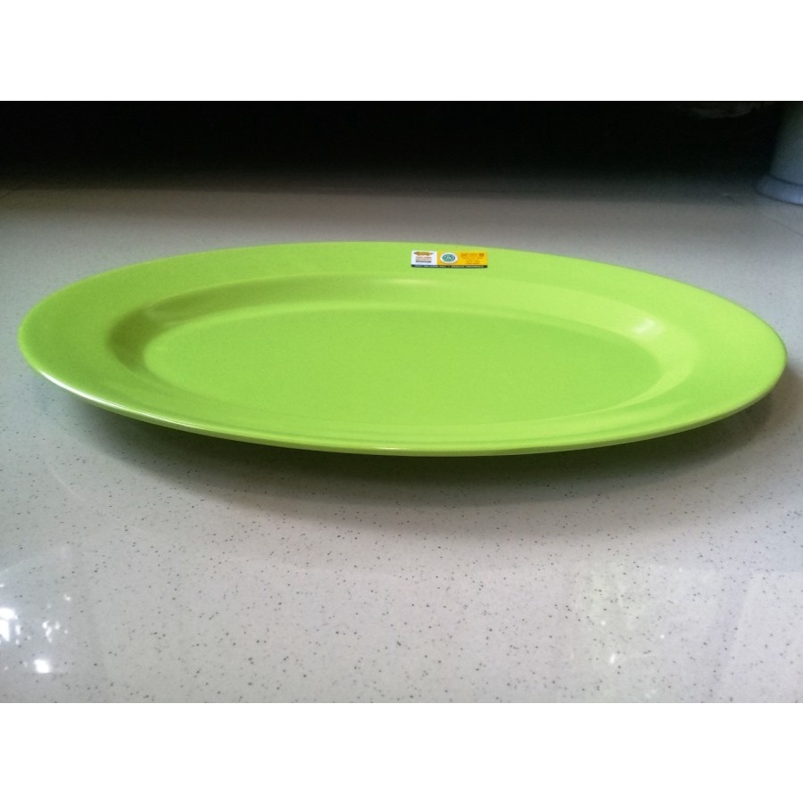 GOLDEN DRAGON Piring Oval 12 Inch P0312 - Piring Melamine