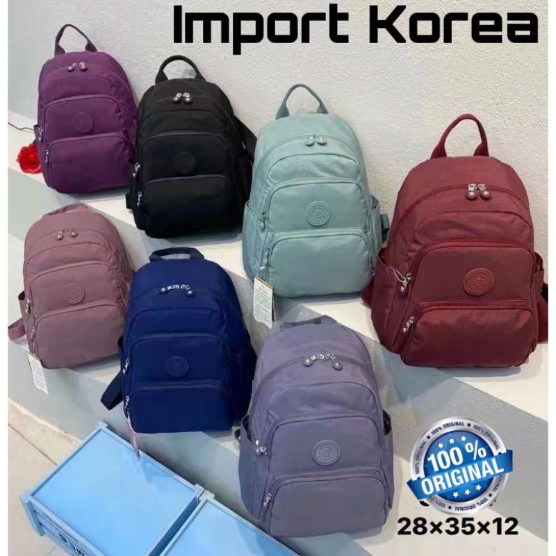 ORIGINAL Tas Ransel Chibao Wanita IMPORT KOREA Super Tebal Anti Air Elegan Design Terbaru