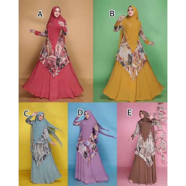 Set syari Zivana vol 2 by iRna Emerald